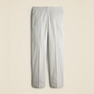 NWT J.Crew Kate TALL straight-leg pant in bi-stretch cotton blend Ivory 14